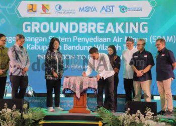 SPAM Ciparay : Kado Bupati Bandung Untuk Warga di 8 Kecamatan