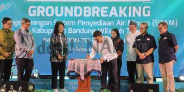 SPAM Ciparay : Kado Bupati Bandung Untuk Warga di 8 Kecamatan