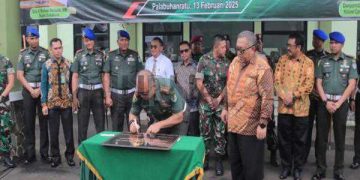 Resmikan Gedung Subdenpom Persiapan, Bupati Sukabumi Komitmen Tingkatkan Keamanan dan Pertahanan