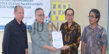 Ketua Badan Pengelola Ciletuh Palabuhanratu Unesco Global Geopark (BP CPUGGp) berganti dari H. Iyos Somantri kepada H. Ade Suryaman