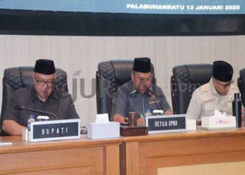 Rapat Paripurna DPRD Kabupaten Sukabumi Sampaikan Nota Penjelasan Atas Tiga Raperda