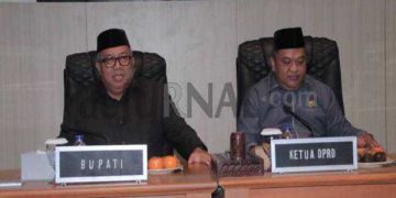 DPRD Kabupaten Sukabumi Gelar Rapat Paripurna Terkait Penetapan Bupati dan Wabup Terpilih