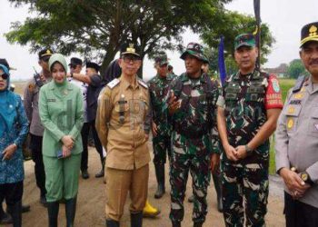 Sekda Subang Buka Kegiatan TMMD Di Desa Cilamaya Girang