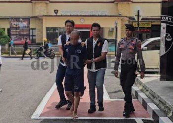 Diamankan Polresta Bandung, Ini Penampakan Pelaku Dugaan Pembunuhan Seorang Wanita Di Margahayu