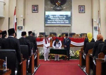 Reynaldy Putra Andita dan Agus Masykur Rosyadi Kini Resmi Jadi Bupati Dan Wakil Bupati Subang