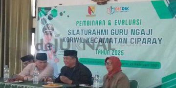 Camat Ciparay Hadiri Kegiatan Pembinaan dan Evaluasi Silaturahmi Guru Ngaji