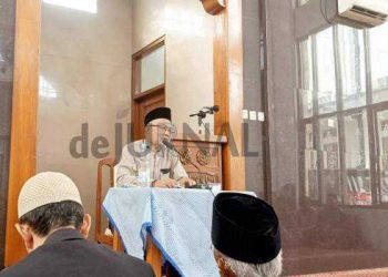 Kajian Menyambut  Ramadlan di DKM Al-Haq, KH. M.Rahmat Najieb Bedah Buku Fiqih Shiyam Ramadlan