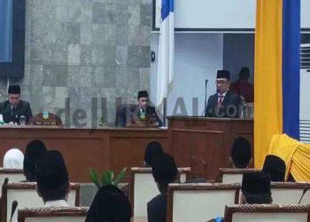 Dalam Rapat Paripurna DPRD, Ini Penggalan Pidato Pertama Dr. Ir. H. Abdusy Syakur Amin, M.Eng. IPU Selaku Bupati Garut
