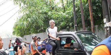 Bupati Purwakarta Bersih-bersih Jalur Perbatasan Karawang