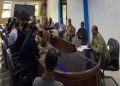 Foto: diskusi Dishub, PT KAI , dan Masyarakat supaya meminimalisir kecelakaan perlintasan kereta Api Tak Berpintu