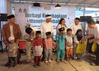 BPC HIPMI Purwakarta Berbagi dan Peduli Anak Yatim