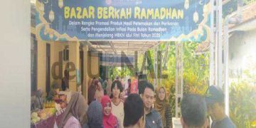 Foto : Bazar Berkah Ramadhan Disnakkan Ciamis