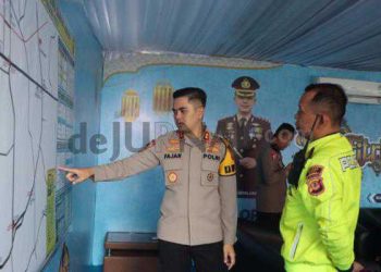 Kapolres Garut Laksanakan Pengecekan Pos Pospam dalam Rangka Ops Ketupat Lodaya 2025