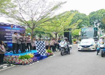 Polda Jabar Menyelenggarakan Mudik Gratis 2025, Berangkatkan Ratusan Pemudik