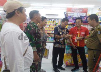 Tegakkan Perda Ciamis, Satgas KTR Berikan Pembinaan Pelaku Usaha Retail