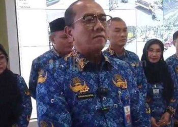 Foto : Kadishub Ciamis Dadan Mulyatna saat diwawancara terkait persiapan posko dan rekayasa lalu lintas