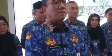 Foto : Kadishub Ciamis Dadan Mulyatna saat diwawancara terkait persiapan posko dan rekayasa lalu lintas
