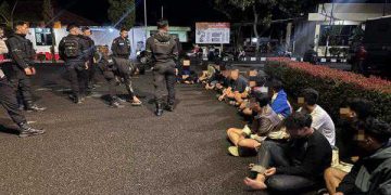 Kelompok Pemuda yang Terlibat Perjudian Balap Lari Diamankan Polres Garut