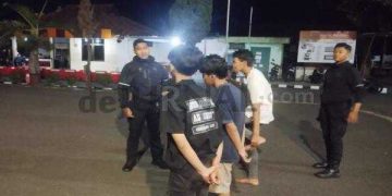Terlibat Aksi Perang Sarung, Beberapa Pemuda Diamankan Tim Patroli Sat Samapta Polres Garut