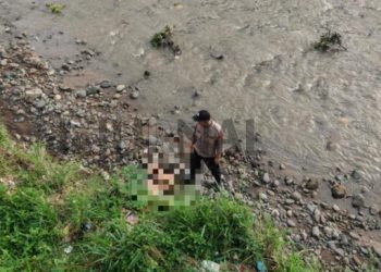 Seorang Pria Tak Sadarkan Diri Ditemukan di Pinggir Sungai Cimanuk