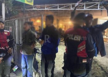 Empat Orang Pemuda Mabuk dan Rese Diamankan Tim Patroli Polres Garut