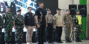 Wabup Bandung Ali Syakieb Pimpin Apel Kesiapsiagaan Satgas Pemberantasan Premanisme di Kabupaten Bandung