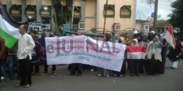 BARQ Gelar Aksi Yaumul-Quds di Alun-Alun Garut, Dukung Pembebasan Palestina