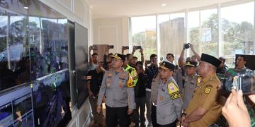 Kapolda Jawa Barat Bersama Kapolres Bogor Tinjau Langsung Kesiapan Personel dan Pos Pengamanan Lebaran Di Gadog
