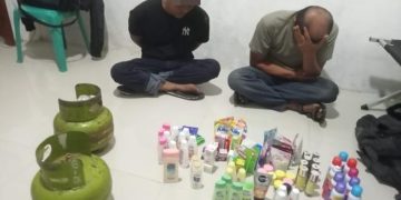 Dua Pelaku Pencurian Pembobol Warung Diamankan Polres Garut