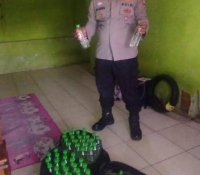 Polres Garut Amankan Puluhan Miras