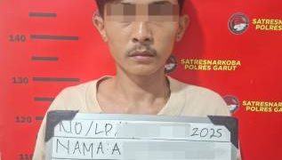 Diduga Kuat Seorang Pengedar Ribuan Butir Obat Terlarang Diamakan Sat Res Narkoba Polres Garut