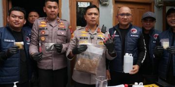 Sat Res Narkoba Polres Cimahi Bongkar Kasus Peredaran Narkotika Jenis Tembakau Sintesis