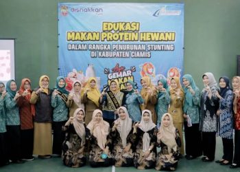 Disnakkan Ciamis Bersama Forikan Gencarkan Edukasi Gizi dan Gerakan Gemar Ikan untuk Tekan Angka Stunting