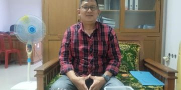 Foto : Kepala UPTD Parkir Dishub Ciamis, Dedi Iswandi