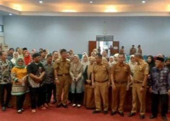 Gelar Audiensi Bersama Guru Honorer Bupati Ciamis Janjikan Kenaikan Insentif