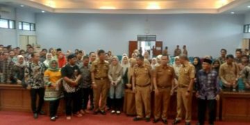 Gelar Audiensi Bersama Guru Honorer Bupati Ciamis Janjikan Kenaikan Insentif