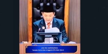 DKPP Jatuhkan Sanksi Pemberhentian Tetap Ketua KPU Garut, Empat Komisioner Peringatan Keras Terakhir