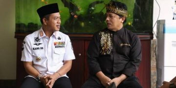 Dadang Supriatna Bertemu Dadang M. Naser, Jelang Hari Jadi ke 384 Kabupaten Bandung