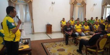 Lepas Tim Persikabumi, Bupati : Wujud Dedikasi, Kerja Keras, Disiplin Serta Semangat Juang