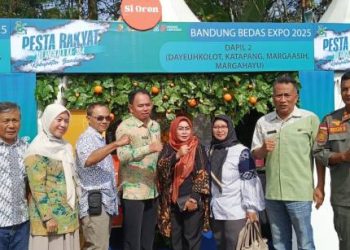 Di Bandung Bedas Expo 2025, Stan Dapil 2 Kecamatan Katapang Tampilkan Ulen Gandasari Cakial