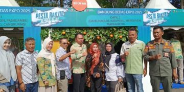 Di Bandung Bedas Expo 2025, Stan Dapil 2 Kecamatan Katapang Tampilkan Ulen Gandasari Cakial