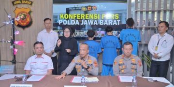 Polda Jabar  Berhasil Amankan 4 Pelaku Anarkis,  Saat Pengamanan May Day di Dago Cikapayang Bandung