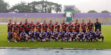Perkuat Sinergi, Polres Ciamis Gelar Laga Sepak Bola Persahabatan Bersama Insan Pers