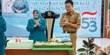 Bupati Herdiat Hadiri Peringatan HKG PKK ke-53 Ciamis, Bergerak Bersama Wujudkan Asta Cita Menuju Indonesia Emas 2045