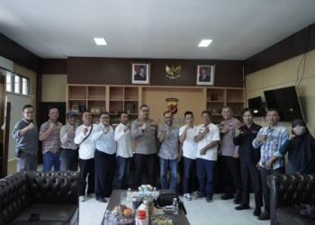 Pertemuan Silaturahmi Bentuk sinergitas PWI dan Polres Purwakarta.