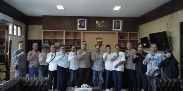 Pertemuan Silaturahmi Bentuk sinergitas PWI dan Polres Purwakarta.