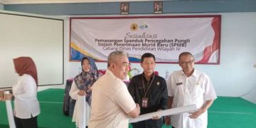 Ketua UPP Satgas Saber Pungli Purwakarta  Sosialisasi PPDB Dan SPMB di lingkungan  Pendidikan