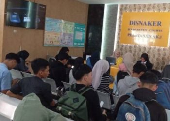 Lonjakan Pencari Kerja Pasca Kelulusan, Disnaker Ciamis Terbitkan 1.305 Kartu Kuning Hingga April 2025
