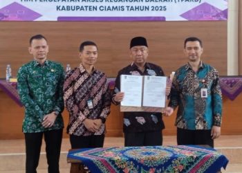 Sekda Ciamis Hadiri Rapat Pleno TPAKD, Tetapkan Tujuh Program Kerja Utama