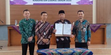 Sekda Ciamis Hadiri Rapat Pleno TPAKD, Tetapkan Tujuh Program Kerja Utama